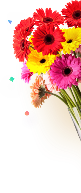 Flowers and Confetti