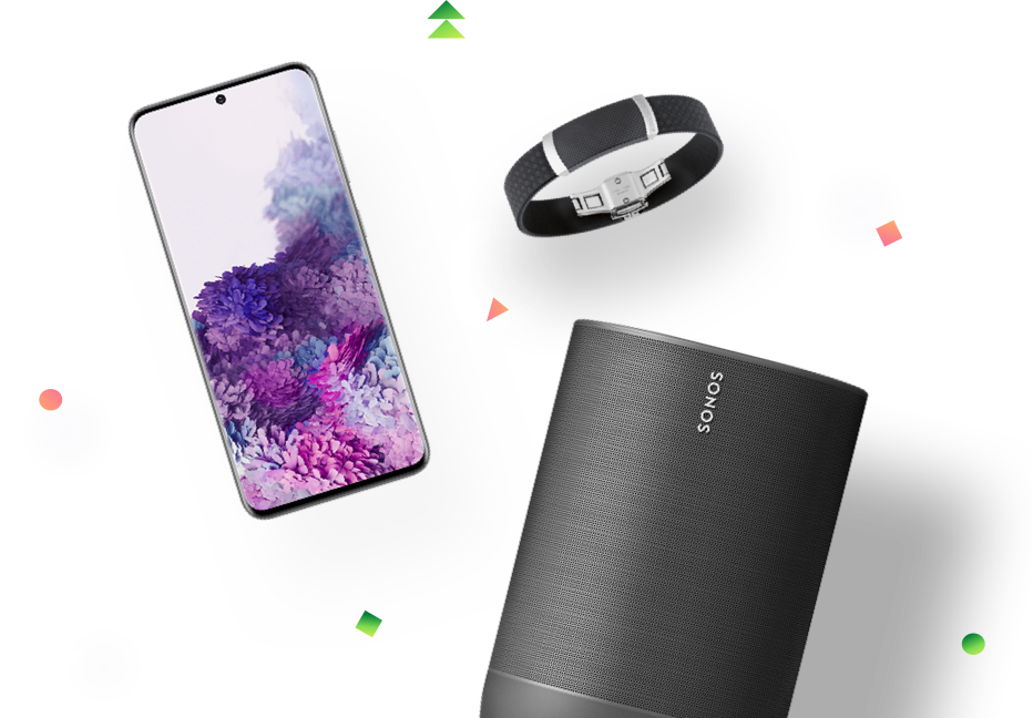 Electronics and Confetti