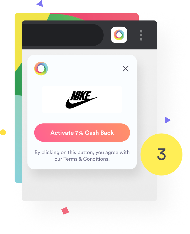 Browser extension ready to activate