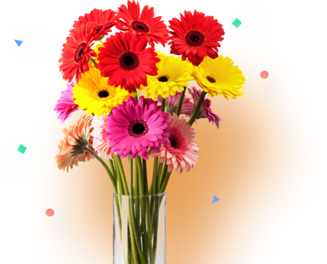 Flowers and Confetti